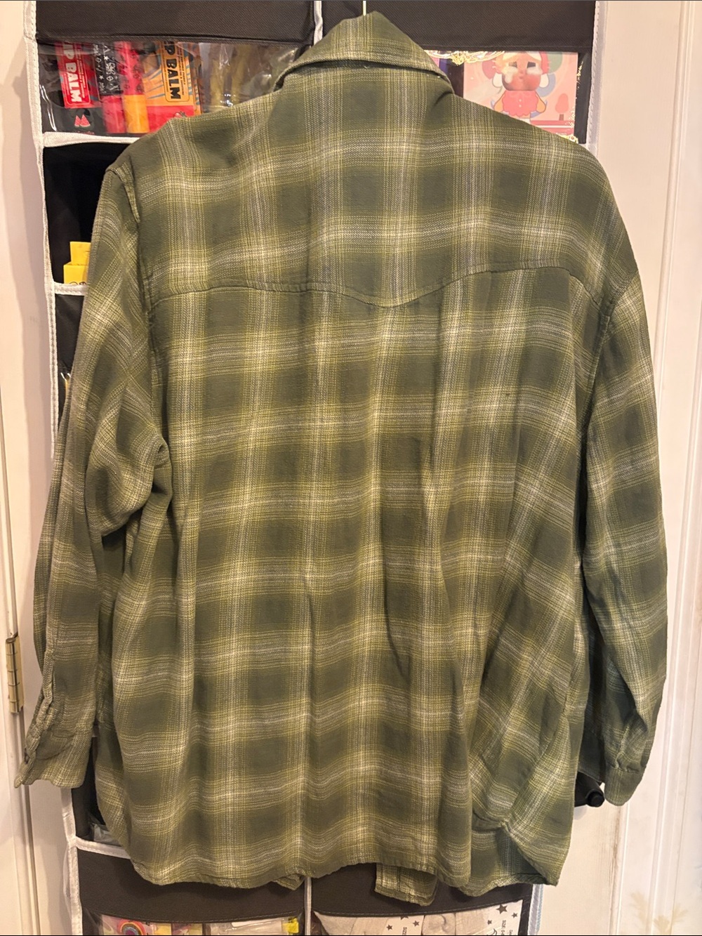 wild fable Olive Green Woven Button Shirt - Picture 3 of 3